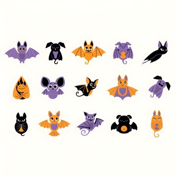 Playful Bat Parade