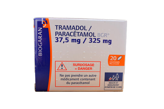 Boite de comprim&eacute;s de Tramadol de Biogaran