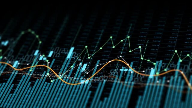 Rising increase index broker progress report, diagram graph management strategy rate chart global target economic, statistic stock financial trade investment analysis finance
