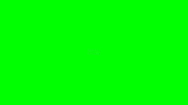 Digital Future Text with Glitch Art Style and Neon Vaporwave Colors on Bright Green Background for Modern Tech and Cyber Concepts