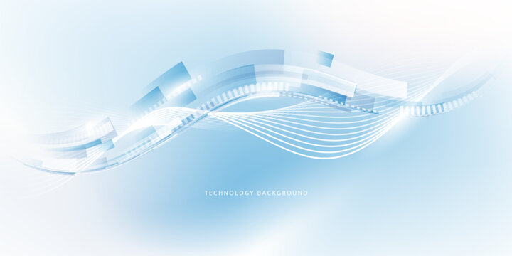 Abstract technology background, modern design vector illustration