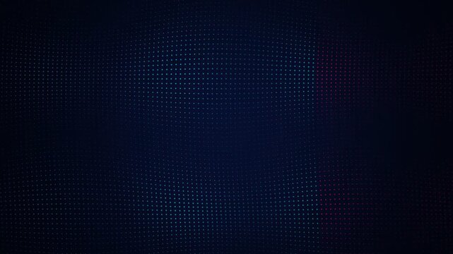 Abstract Dark Blue Pixelated Screen Technology Background