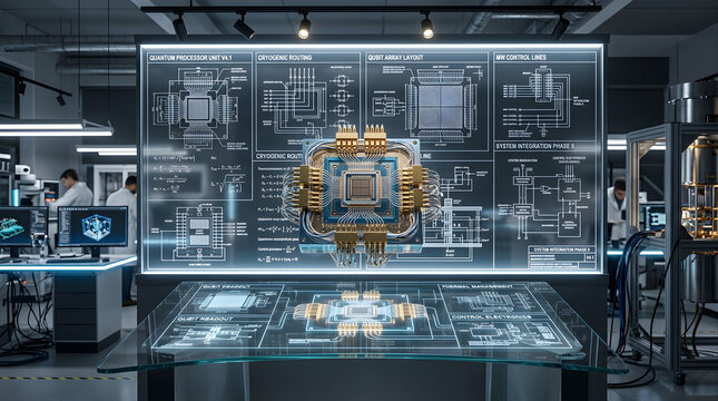 Advanced quantum processor unit research and development laboratory