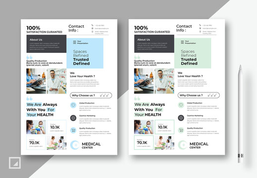 Healthcare Medical Flyer Layout