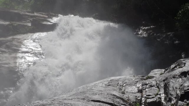 Heo Lom Waterfall phato district chumphon province
high water volume