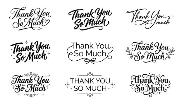 Thank You So Much