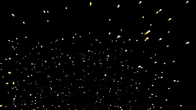 fast moving cosmic starfield hyperdrive animation