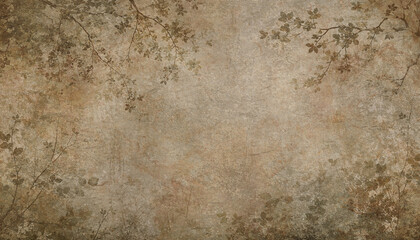 old paper background sepia botanical moral plant background. © MAA BAHUCHAR