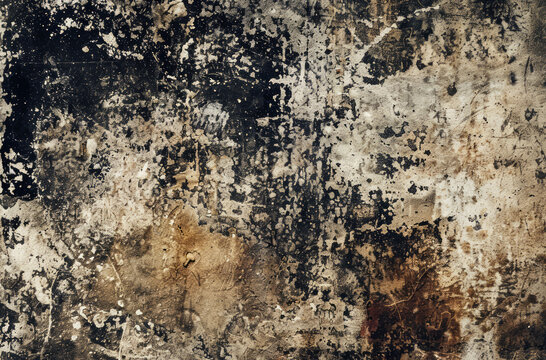 Photo of Toned grungy old plaster surface. Background texture for backdrops or mapping