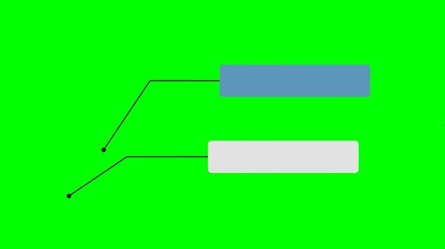 Minimal callout labels with pointer lines, two blank boxes