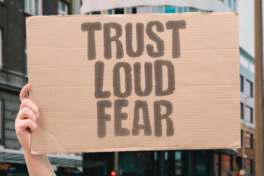 "Trust Loud Fear" When fear overshadows belief, bonds fracture. CYCLE. TRUST. LOUD. FEAR. FRACTURE.