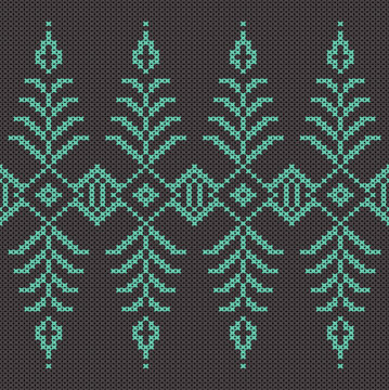 Cotton Argyle Knit Vector concept: Cozy geometric knit texture seamless pattern, soft rhombus pattern. Design for: fabric, rug, fashion, decor. I drew this by myself, it&rsquo;s not AI generated
