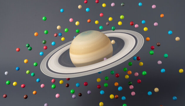 Planet with candy orbit