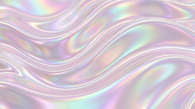 Luxury Pearl Iridescent Holographic Texture