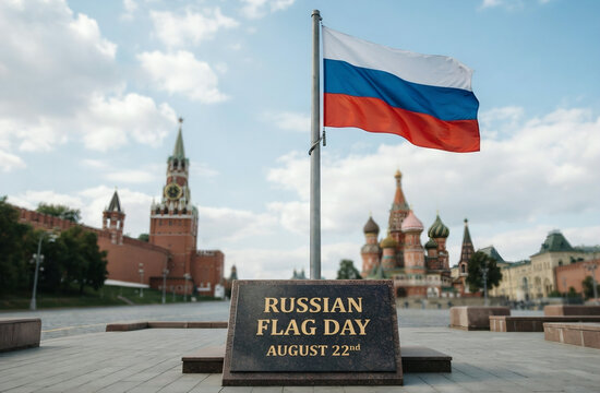 Russian Flag Day August 22nd