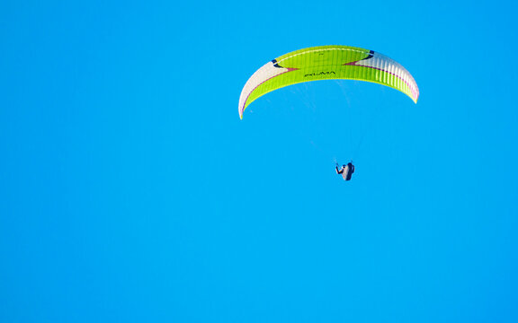 Paraglider flight, 6 December 2019, Santa Pola, Spain