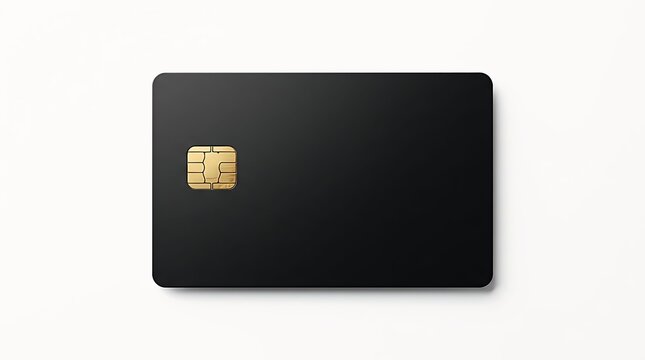 sim card isolated on white background
