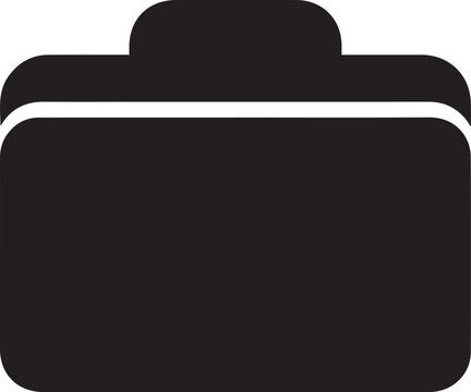 Solid Archive Folder Vector Icon