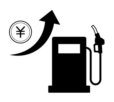 ガソリン価格高騰アイコン