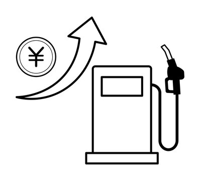 ガソリン価格高騰アイコン