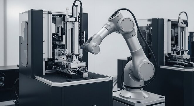 Robotic arm automation machinery