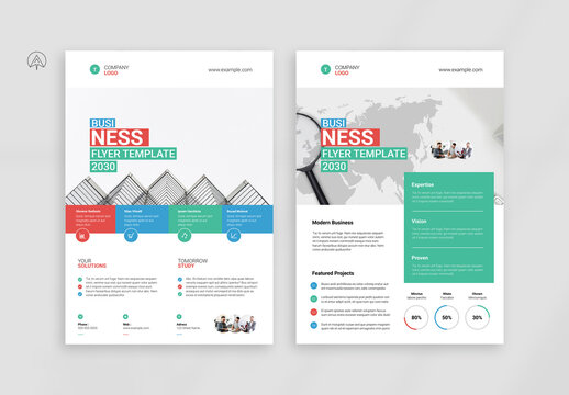 Clean Corporate Flyer Template