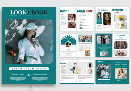 Look Book Magazine Layout