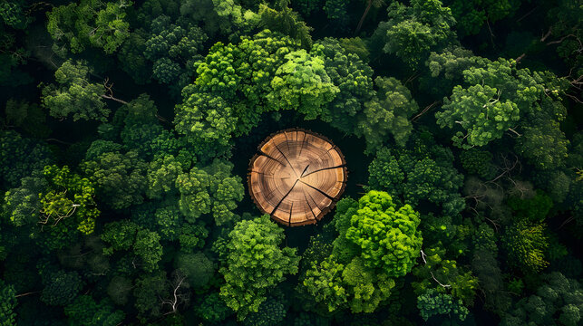 Environmental development, Sustainable forestry practices promoting environmental conservation, green development and forest management