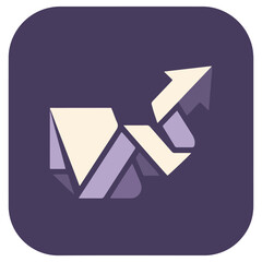 Obraz premium Collection of modern minimal abstract app icons featuring clean geometric shapes, soft pastel colors, and simple vector styling. Suitable for mobile applications, UI,UX design, branding, dashboards, s