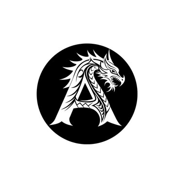 dragon symbol vector