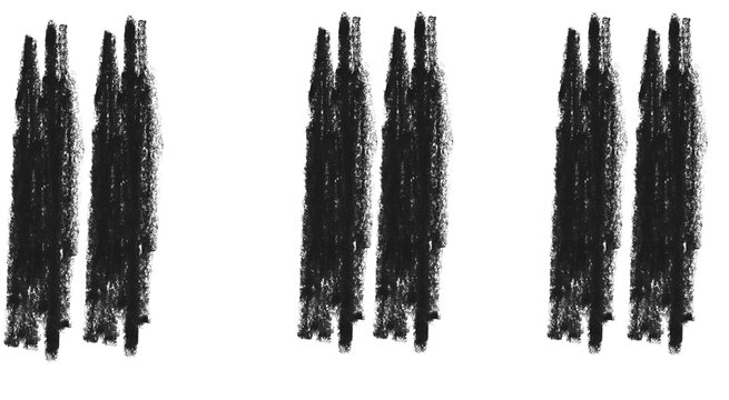 Tally Mark Scribble Brushes &ndash; Hand-Drawn Vertical Line Strokes for Adobe Illustrator