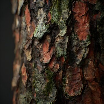 Tree bark texture close-up natural pattern