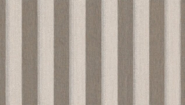 Striped Textile Pattern - Neutral Tones, Fabric Texture, Flat Design
