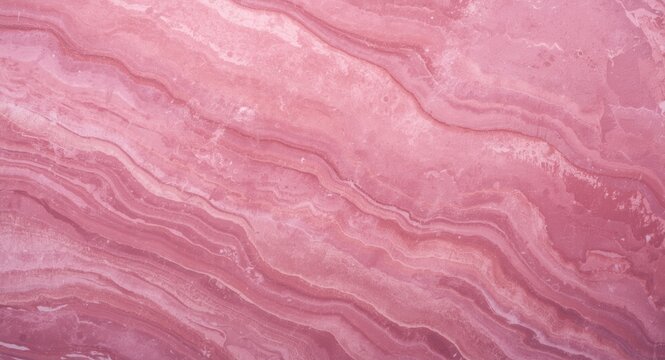 Pink Marble Texture with Soft Flowing Patterns