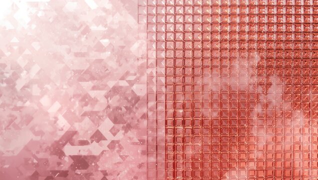 Abstract Pink Geometric Background - Textured Pattern, Soft Gradients, Digital Art