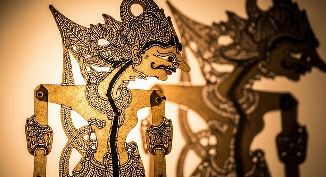 wayang kulit, traditional shadow puppet