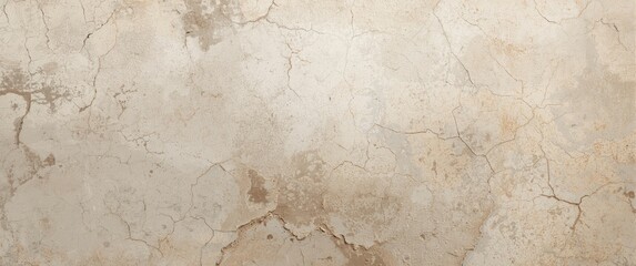 Fototapeta premium Cracked Beige Wall Texture with Subtle Variations