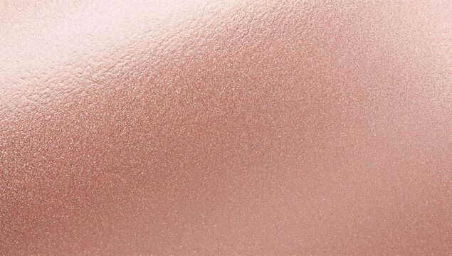 Shiny Rose Gold Metallic Surface with Subtle Texture