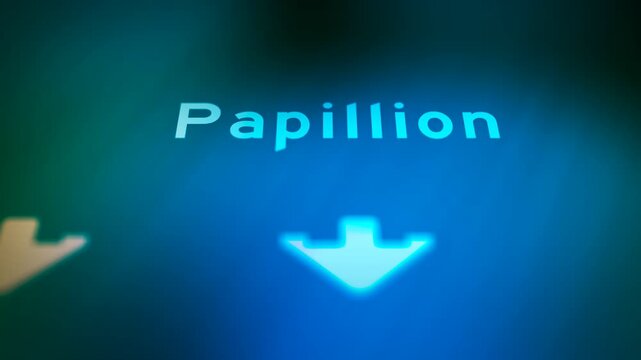  Crime Filler Shot - Cinematic Nebraska Highway Sign - Papillion