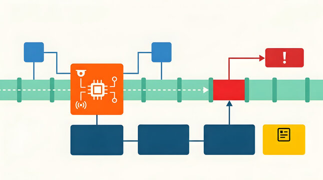 DevOps pipeline automation with security error alert workflow