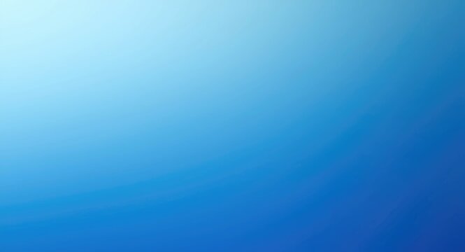 Blue Gradient Background with Soft Smooth Transition