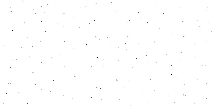 Seamless polka dot pattern. Vector pattern with black circles on white background.