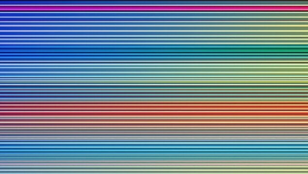 Colorful striped pattern with horizontal lines
