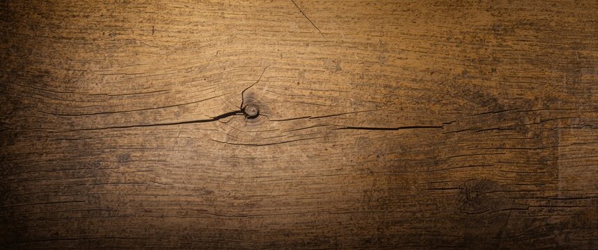 Textured Aged Wooden Surface with Natural Grain Patterns