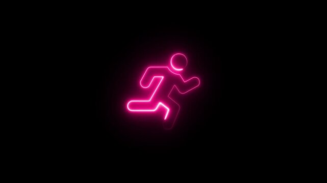 exit sign on the wall