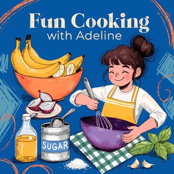 fun cooking with adeline