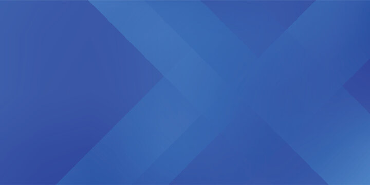Abstract Blue Geometric Background with Overlapping Diagonal Layers and Gradients