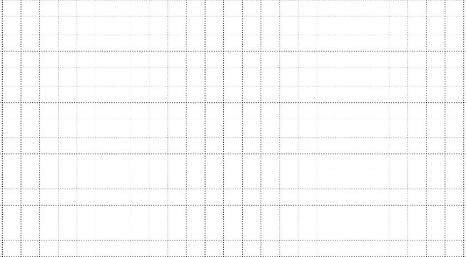 Dotted grid pattern