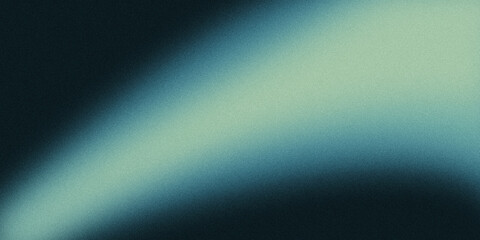 Obraz premium Aquamarine teal diagonal light leak grainy noise background texture