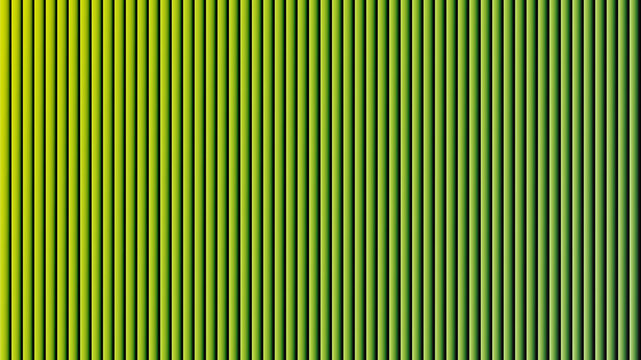 Vertical lines pattern with gradient lime green and yellow hues